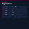 PLUG ANAL  ULTRA NEGRO