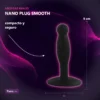NANO PLUG SMOOTH SMALL NEGRO
