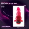 PLUG ESCALONADO JELLY C/VIBRO