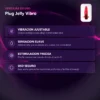 PLUG GRANDE JELLY C/VIBRO