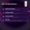 VIBRO REALISTICO SIN TESTICULOS
