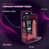 VIBRADOR PLUMBER NEGRO