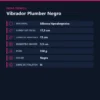 VIBRADOR PLUMBER NEGRO