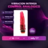 VIBRADOR SUPER NIÑO JELLY ROJO