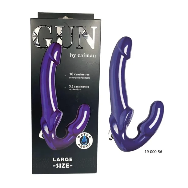 GUN MICRO VIBRO LARGE AZUL