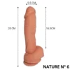 NATURE NUDE N 6 - 20 X 5.5 CM - INTRODUCIBLES 16.5CM -