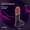 REALISTICO C/SOPAPA Y TESTICULO MULATO