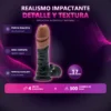 REALISTICO C/SOPAPA Y TESTICULO MULATO