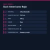 SUCK AMERICANO GR PERL ROJO