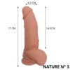 NATURE NUDE N 3 - 17 X 4.5 CM - INTRODUCIBLES 14.5CM -