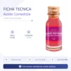 MINI ACEITE COMESTIBLE LOVE POTION FRUTILLA 15ML