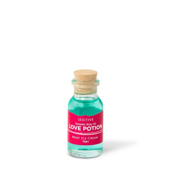 MINI ACEITE COMESTIBLE LOVE POTION MINT CREAM 15ML