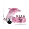 ANILLO VIBRADOR DELFIN ROSA