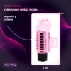 VIBRADOR PARA DEDO ROSA