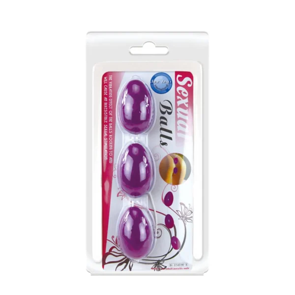 ANAL BALL X3 PURPLE
