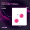 BOLAS KEGELS VAGINAES   60GRS  3.5CM