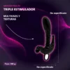 TRIPLE ESTIMULADOR PUNTO G CLITORIS ANAL