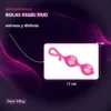 BOLAS KEGELS VAGINAES   93GRS  17CM X 4CM