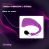 C-STRING TANGA VIBRADOR 10 FUNCIONES CONTROL REMOTO WIRELESS