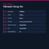 VIBRADOR STRAP ON ANAL VAGINAL