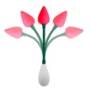 VIBRADOR TULIPA FLEXIBLE 28CM X 4CM