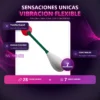 VIBRADOR TULIPA FLEXIBLE 28CM X 4CM