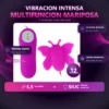 ESTIMULADOR DE CLÍTORIS MARIPOSA MULTIFUNCION