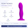 CONSOLADOR SILICONA CON SOPAPA