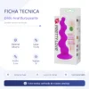 DILDO ANAL BURBUJAS DE PLACER