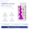 DILDO ANAL BURBUJAS DE PLACER