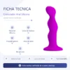 CONSOLADOR ANAL SILICONA