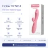 VIBRADOR SNAPPY RECARGABLE 30 FUNC SILICONA USB