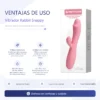 VIBRADOR SNAPPY RECARGABLE 30 FUNC SILICONA USB