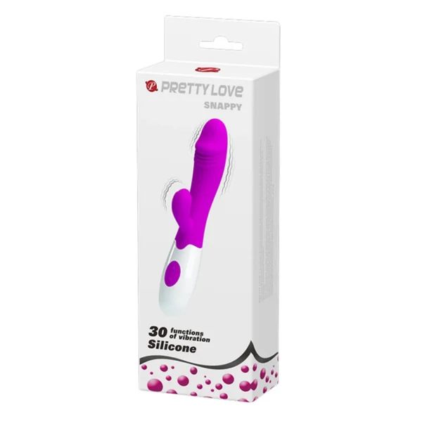 VIBRADOR SNAPPY 30 FUNCIONES SILICONA