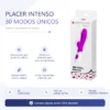 VIBRADOR SNAPPY 30 FUNCIONES SILICONA