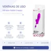 VIBRADOR SNAPPY 30 FUNCIONES SILICONA