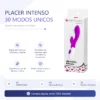 VIBRADOR 30 FUNCIONES SILICONA