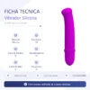 VIBRADOR ANTONY 10 FUNCIONES SILICONA