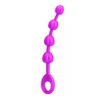 VARITA ANAL SILICONA FLEXIBLE BEEDS 19,5CM X 2,3CM