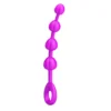 VARITA ANAL SILICONA FLEXIBLE BEEDS 19,5CM X 2,3CM