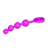 VARITA ANAL SILICONA FLEXIBLE BEEDS 19,5CM X 2,3CM