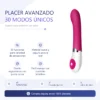 VIBRADOR DANIEL 30 FUNCIONES SILICONA