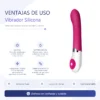 VIBRADOR DANIEL 30 FUNCIONES SILICONA