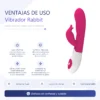 VIBRADOR FELIX 30 FUNCIONES SILICONA