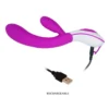 VIBRADOR COLBY 12 FUNCIONES SILICONA USB