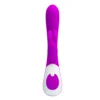 VIBRADOR HARLAN RECARGABLE 12 FUNCIONES USB 21CM X 3CM