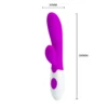 VIBRADOR ALVIS 30 FUNCIONES SILICONA