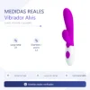 VIBRADOR ALVIS 30 FUNCIONES SILICONA