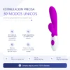 VIBRADOR ALVIS 30 FUNCIONES SILICONA