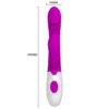 VIBRADOR ANDRE 10 FUNCIONES SILICONA